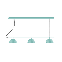 Montclair Light Works CHD431-48 - 3-Light Linear Axis Chandelier