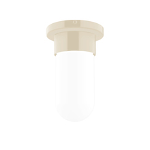Montclair Light Works FME040-16 - Gambler Flush Mount, Cream