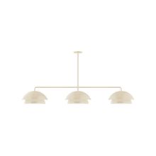 Montclair Light Works MSNX445-16 - 3-Light Axis Linear Pendant