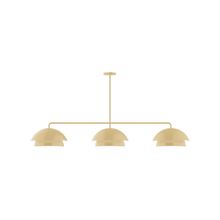 Montclair Light Works MSNX445-17 - 3-Light Axis Linear Pendant