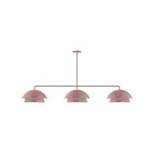 Montclair Light Works MSNX445-20 - 3-Light Axis Linear Pendant