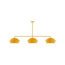 Montclair Light Works MSNX445-21 - 3-Light Axis Linear Pendant