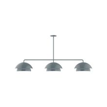 Montclair Light Works MSNX445-40 - 3-Light Axis Linear Pendant