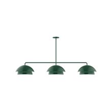 Montclair Light Works MSNX445-42 - 3-Light Axis Linear Pendant
