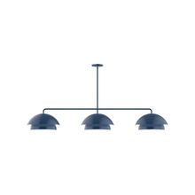 Montclair Light Works MSNX445-50 - 3-Light Axis Linear Pendant