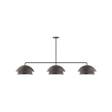 Montclair Light Works MSNX445-51 - 3-Light Axis Linear Pendant