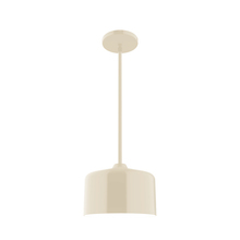Montclair Light Works STG419-16 - 8.5" Julia Stem Hung Pendant, Cream