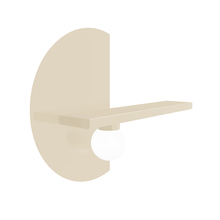 Montclair Light Works WMD010-16 - Doesburg Wall Mount, Cream