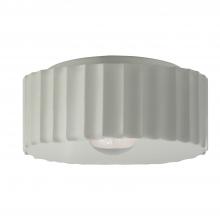 Justice Design Group CER-6187-MAT - Large Gear Flush-Mount