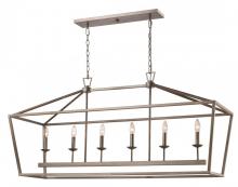 Trans Globe 10267 ASL - 6LT PENDANT-XL-BIRD CAGE-ASL