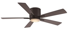Trans Globe F-1017 BK - LED FAN-5 BLADES W/ WALL CONTR