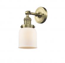 Innovations Lighting 203-AB-G51-LED - Bell - 1 Light - 5 inch - Antique Brass - Adjustable Sconce