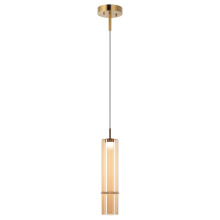 Matteo Lighting C30601AGAM - Bambu Aged Gold Brass Pendant